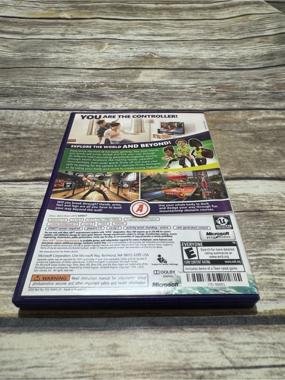Kinect Adventures! (Microsoft Xbox 360, 2010)